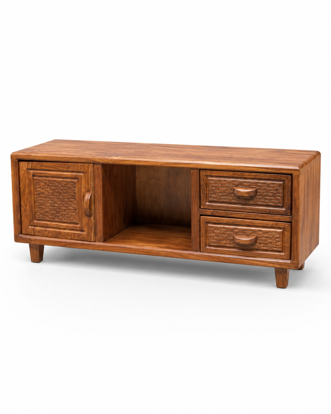 Biko Mbao Media Console — handcrafted African furniture from Kenya