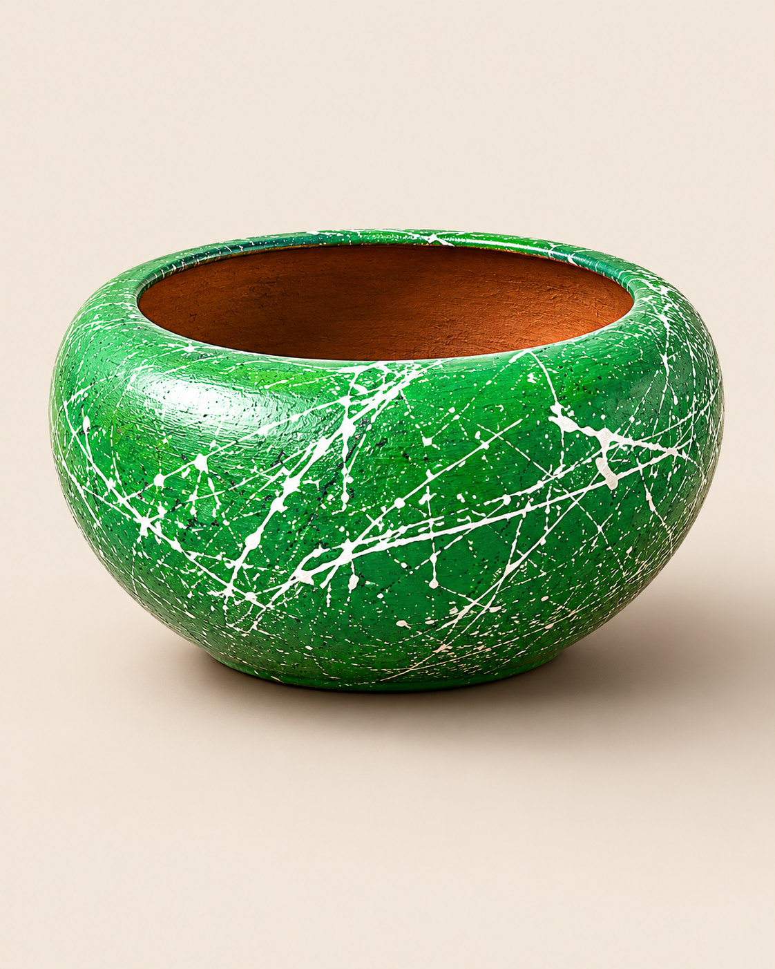Ebeh Clay Planter — handcrafted African outdoor from Kenya