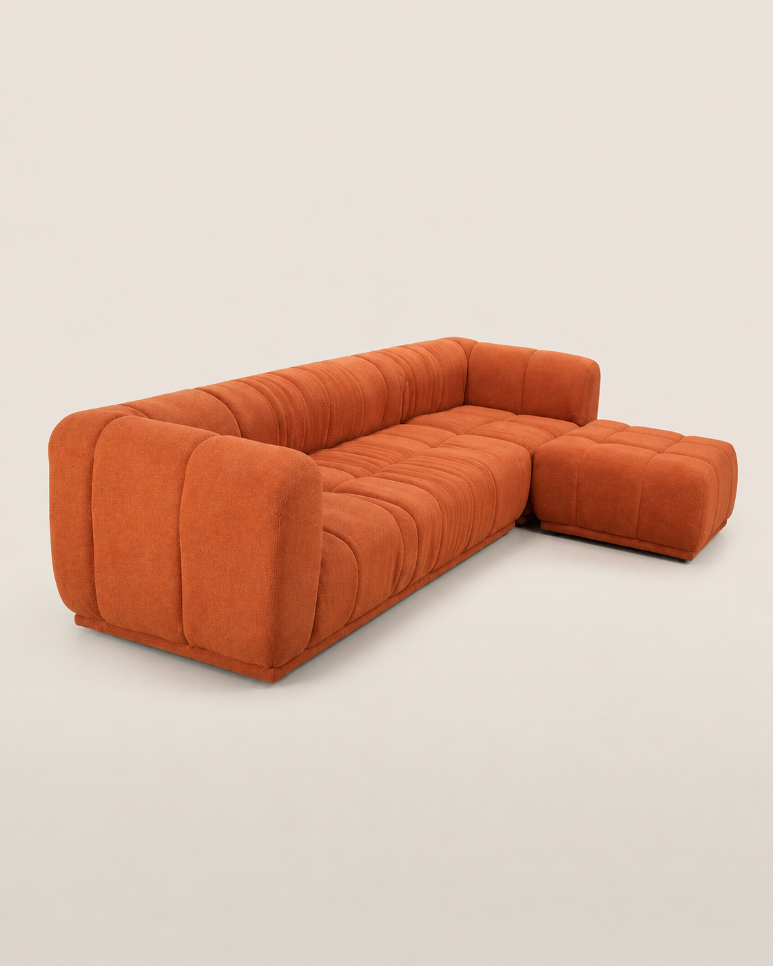 Cenga Cypress Sectional Sofa — handcrafted African furniture from Kenya