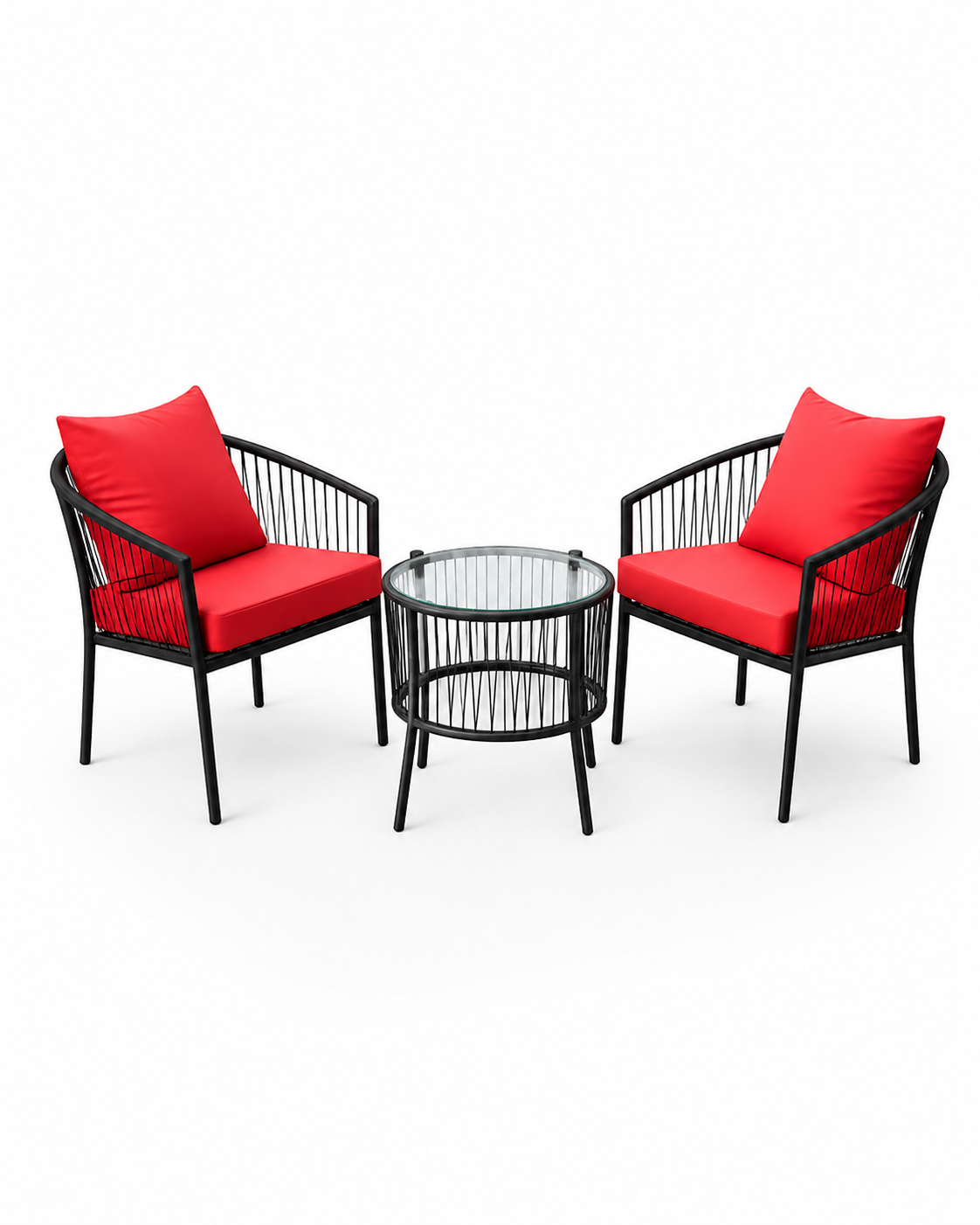 Thabu Patio Set — handcrafted African outdoor from Kenya