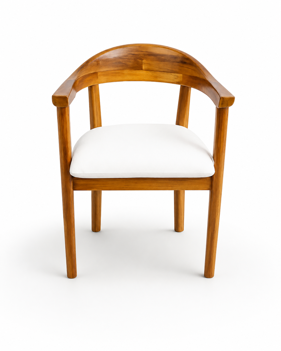Echen Mvule Dining Chair — handcrafted African furniture from Kenya