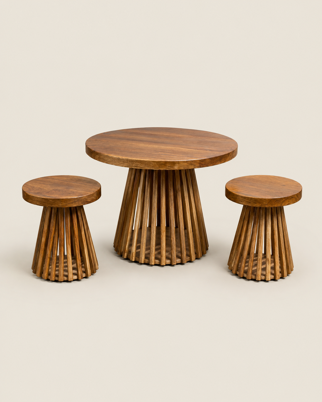 Chania Occasional Table Set — handcrafted African furniture from Kenya