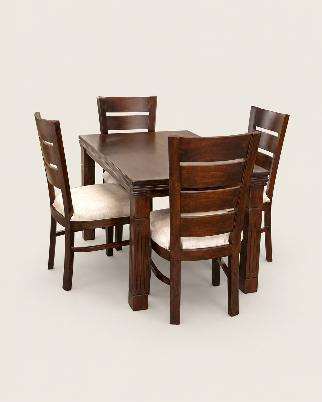 Bao Dining Set — handcrafted African furniture from Kenya