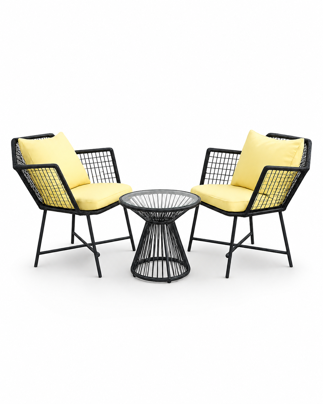 Finje Bistro Set — handcrafted African outdoor from Kenya