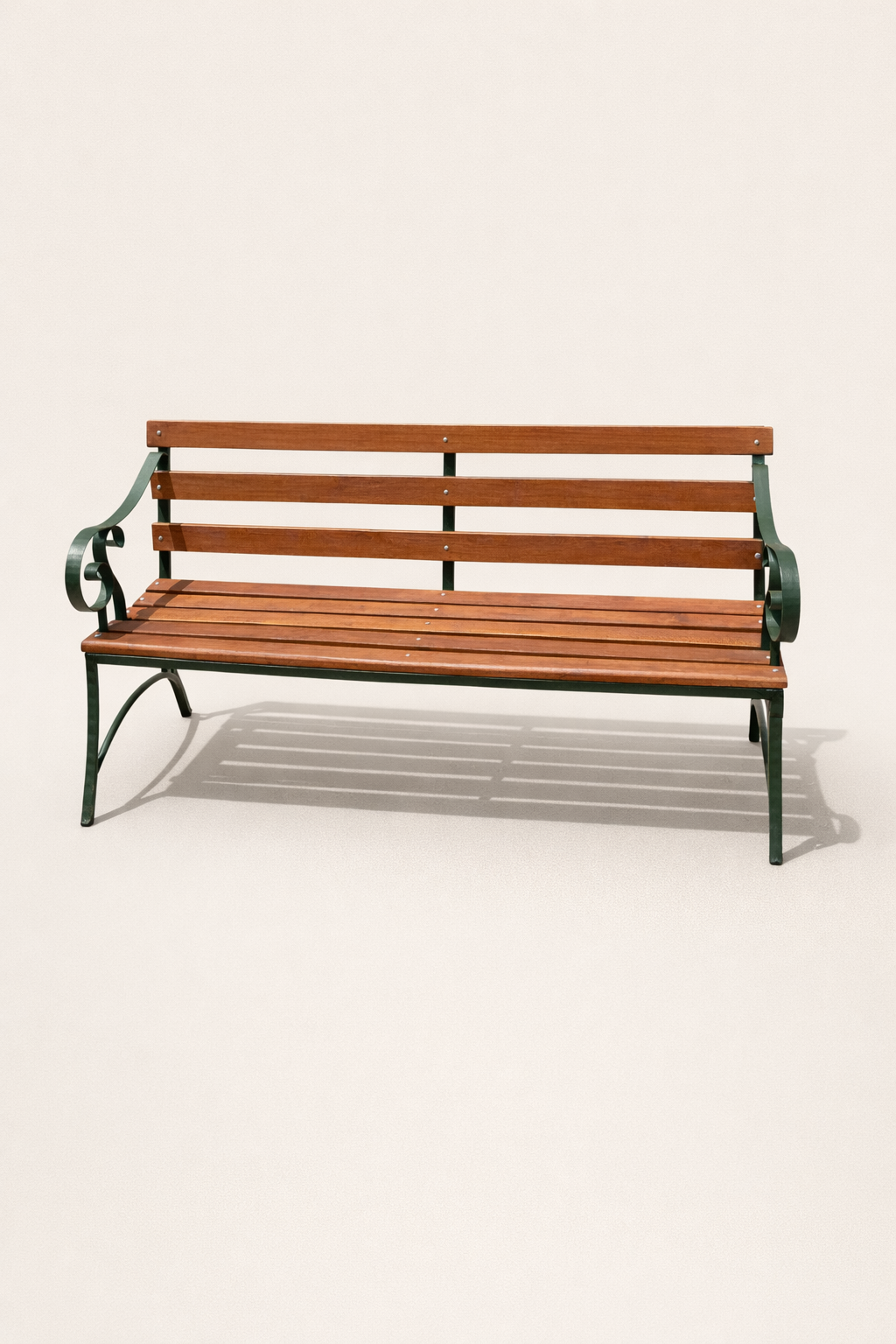 Mbari Bench — handcrafted African outdoor from Kenya
