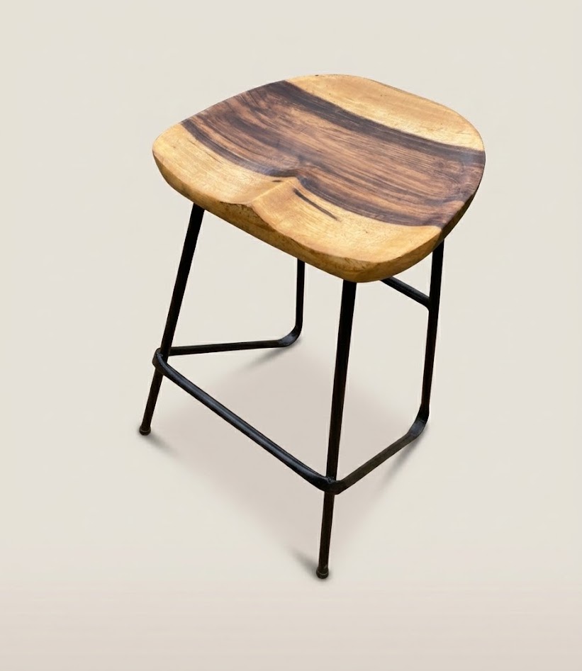 Bafuni Counter Stool — handcrafted African furniture from Kenya