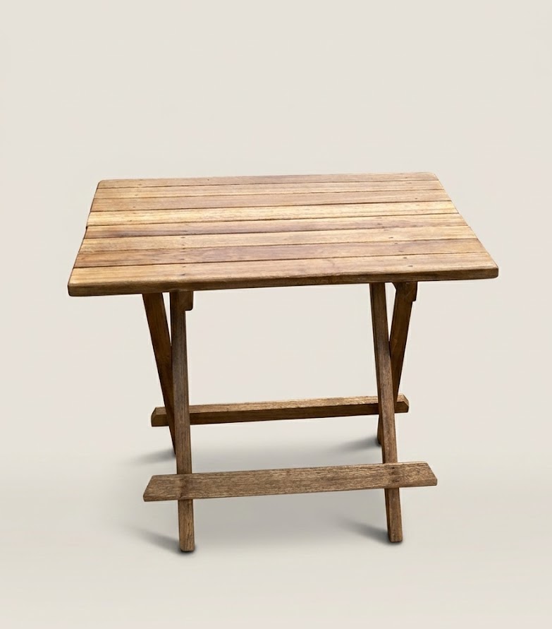 Sangi Muringa Folding Table — handcrafted African furniture from Kenya