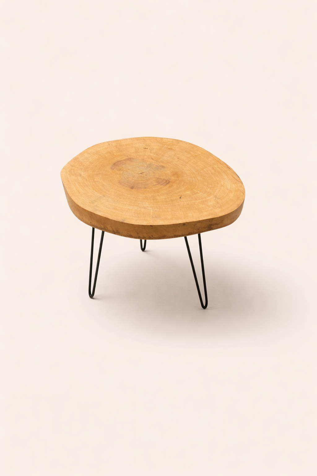 Stool Mti Nchi Slice — handcrafted African furniture from Kenya