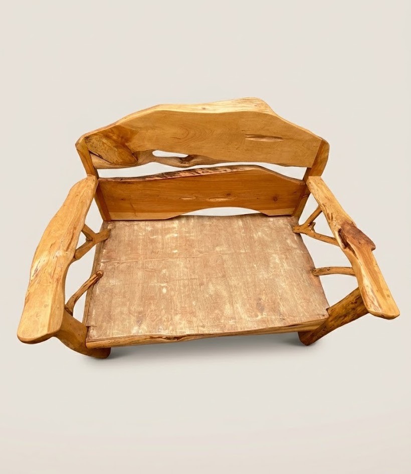 Kinara Custom 2 Seater Sofa — handcrafted African furniture from Kenya