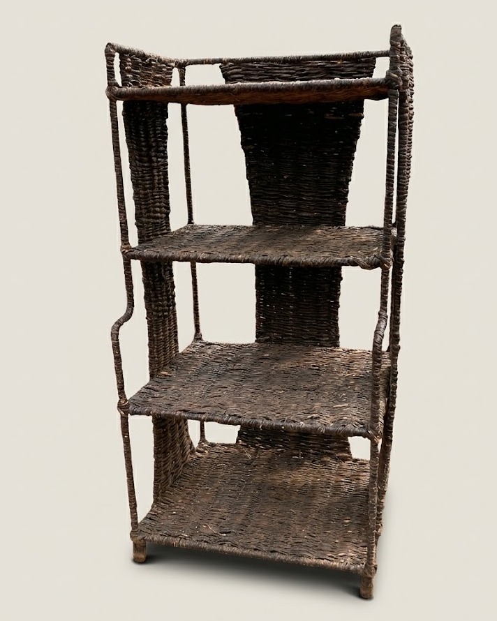 Shabaha Sisal Bookshelf — handcrafted African furniture from Kenya