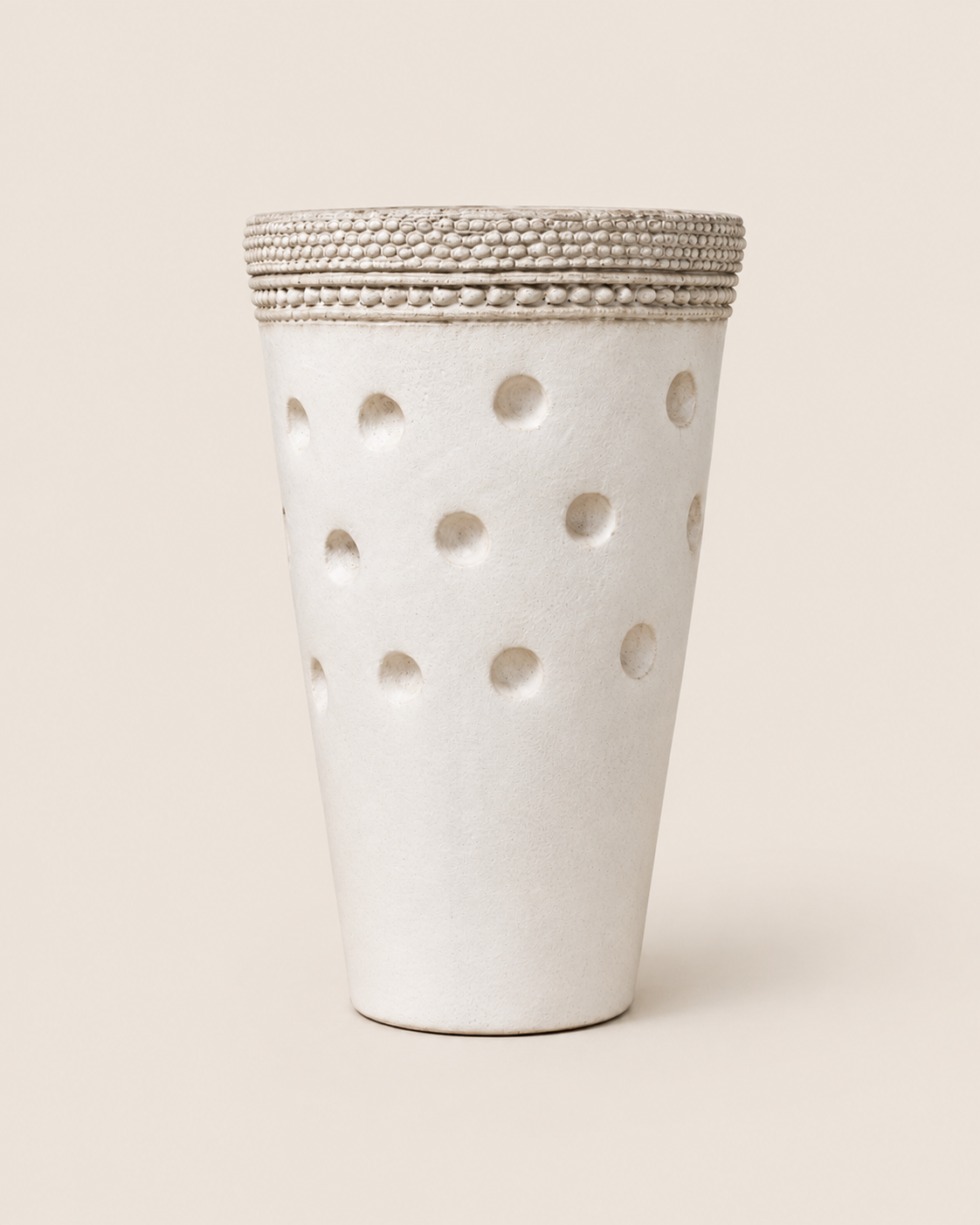 Dhabihu Concrete Planter — handcrafted African outdoor from Kenya