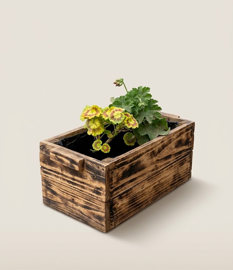 Mbila Planter Box — handcrafted African outdoor from Kenya