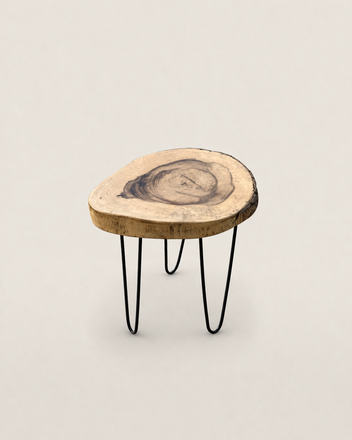 Custom made stool Mvule Accent — handcrafted African furniture from Kenya