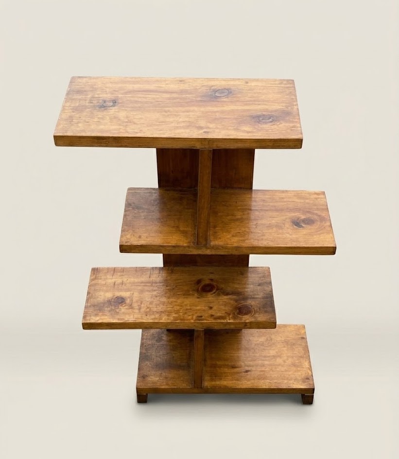Mawingu Flower Base Tiered Stand — handcrafted African outdoor from Kenya