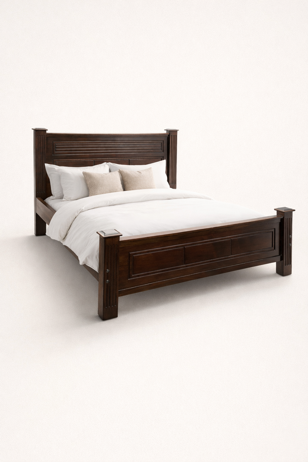 Kaya Bed 6by6 Grand — handcrafted African furniture from Kenya