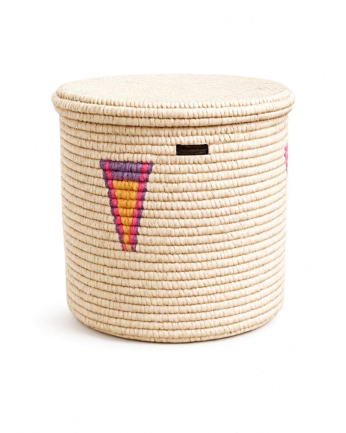 Ccambi Sisal Storage Stool — handcrafted African furniture from Kenya