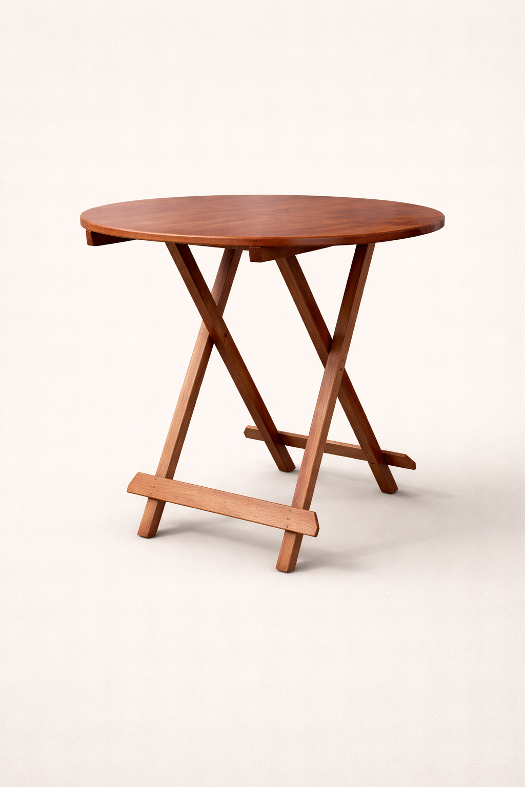 Mbili Folding Table — handcrafted African furniture from Kenya