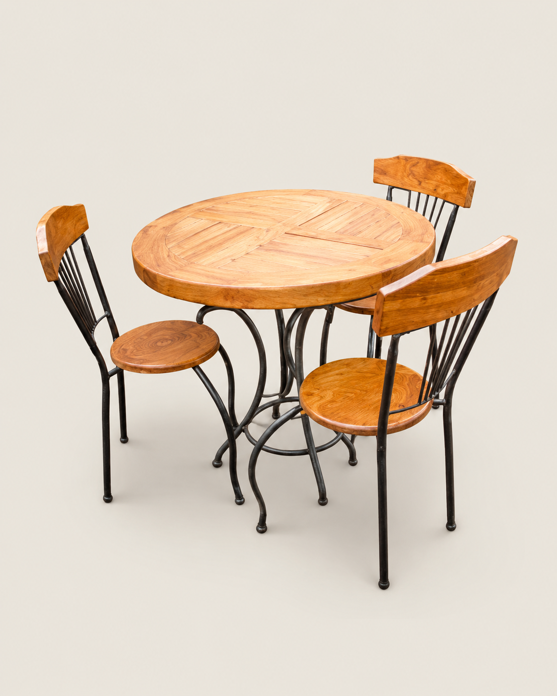 Daba Set Bistro Dining Set — handcrafted African outdoor from Kenya
