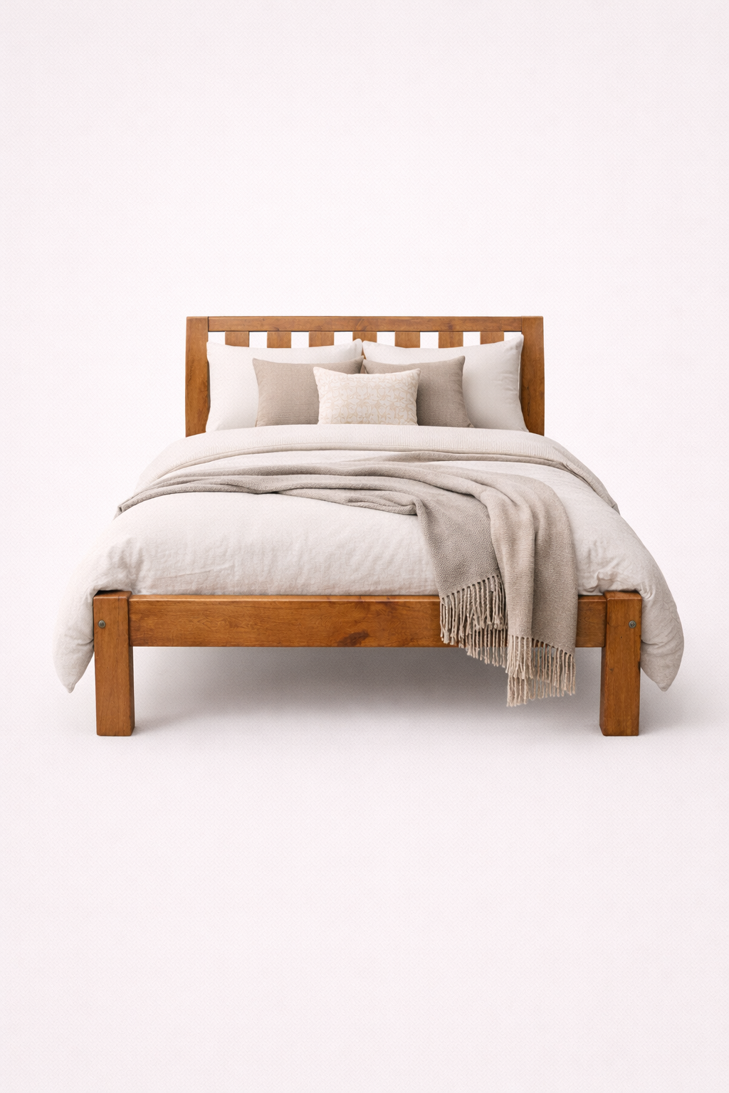 Mbuni 5 by 6 Bed — handcrafted African furniture from Kenya