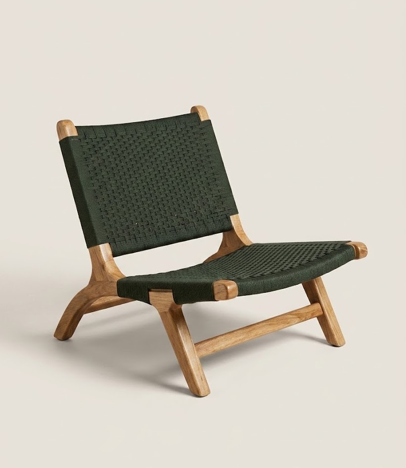 Sankara Mango Cord Chair — handcrafted African furniture from Kenya