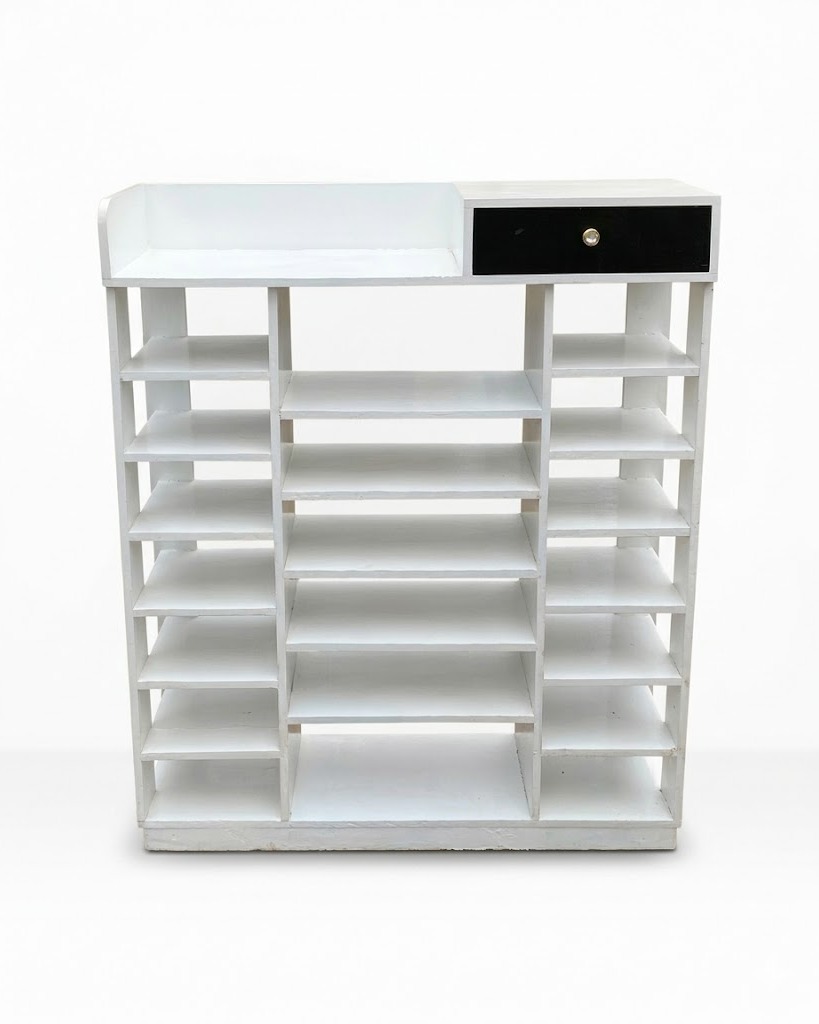 Mawazo Multi-purpose Bookshelf Organizer — handcrafted African furniture from Kenya