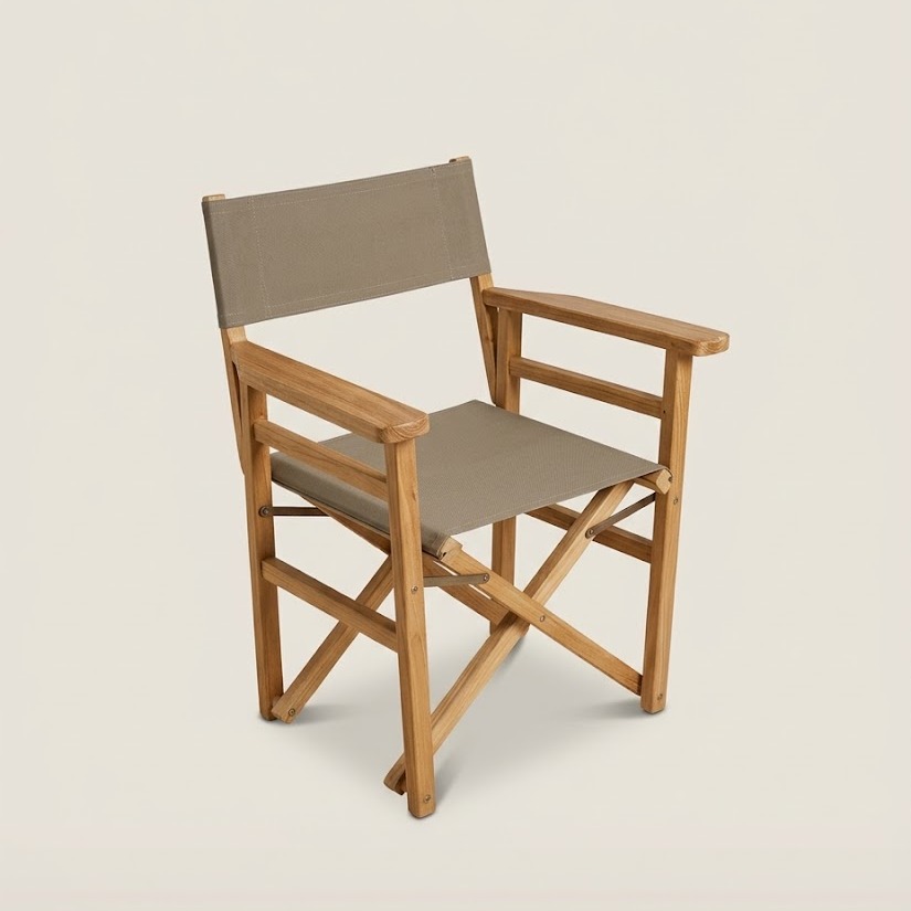 Outdoor seat | Kamba Canvas Chair — handcrafted African outdoor from Kenya