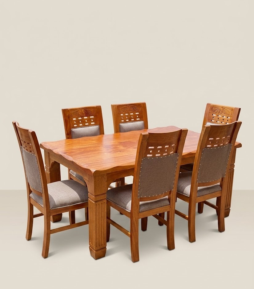 Kapunda Dining Set — handcrafted African furniture from Kenya