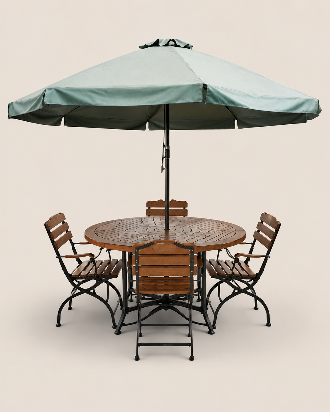 Coobe Patio Bistro Set — handcrafted African outdoor from Kenya