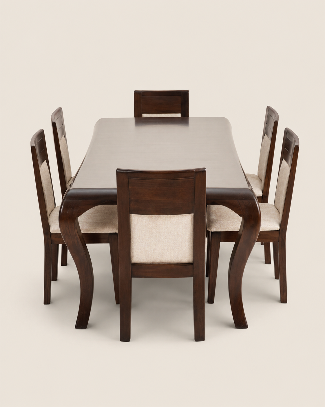 Olingo Mahagony Dining Set — handcrafted African furniture from Kenya