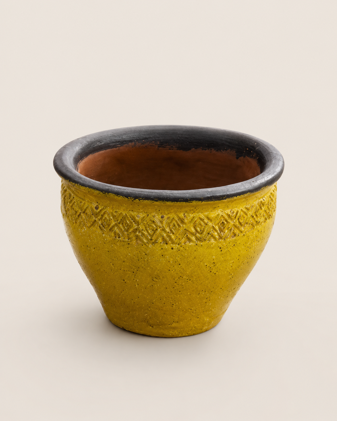 Badbisa Terracotta Planter — handcrafted African outdoor from Kenya
