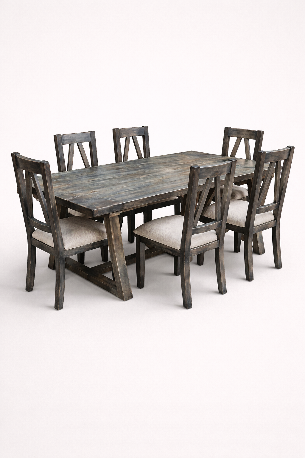 Busara 6-Seater Dining Table — handcrafted African furniture from Kenya