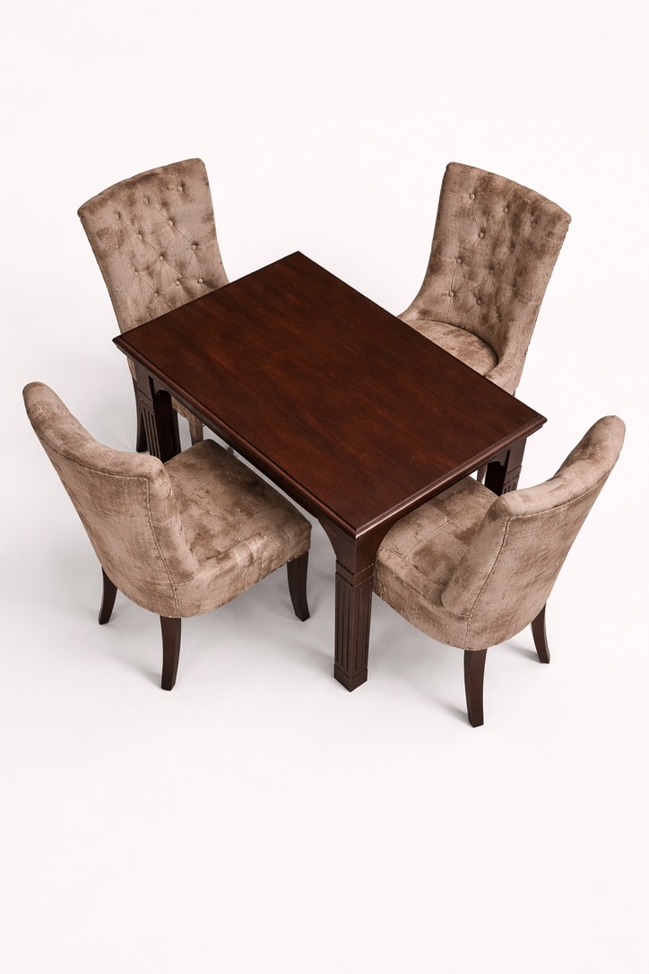 Sankofa Cyprus Dining Set — handcrafted African furniture from Kenya