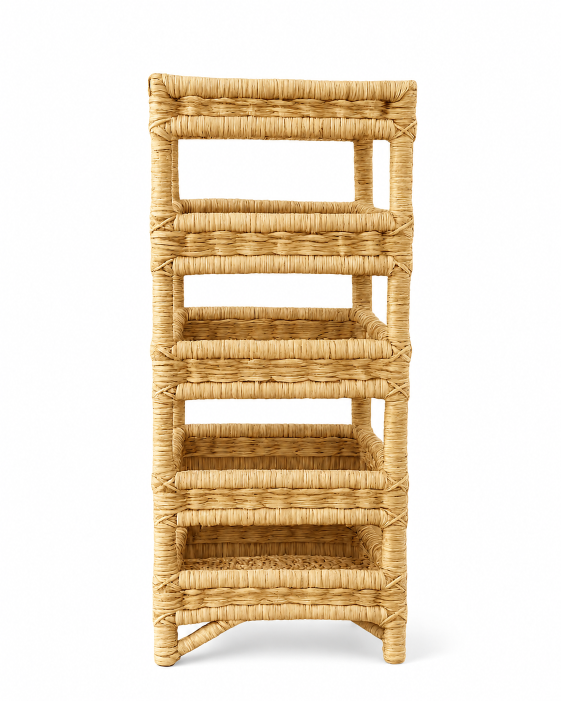 Bweka Sisal Tiered Shelf — handcrafted African furniture from Kenya