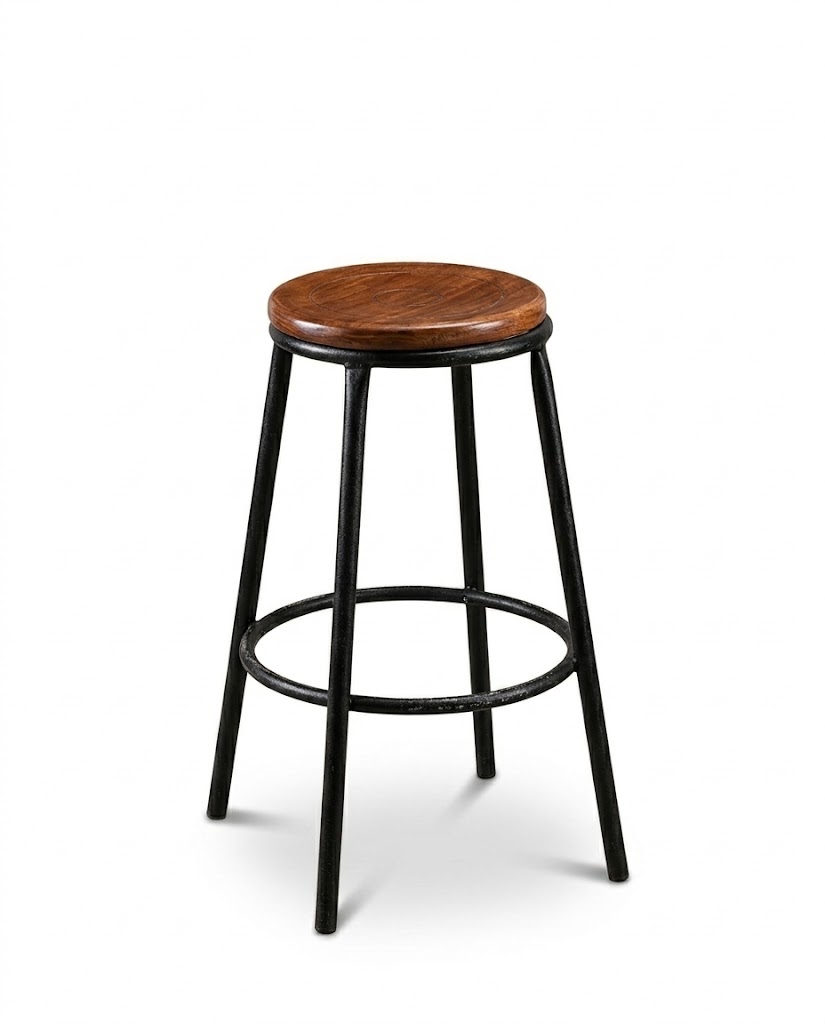 Mbila Bar Stool — handcrafted African furniture from Kenya