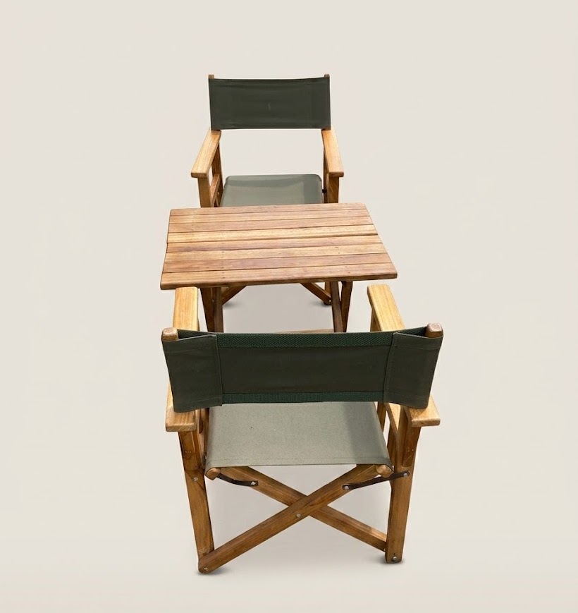 Beda Muringa Campaign Set — handcrafted African furniture from Kenya