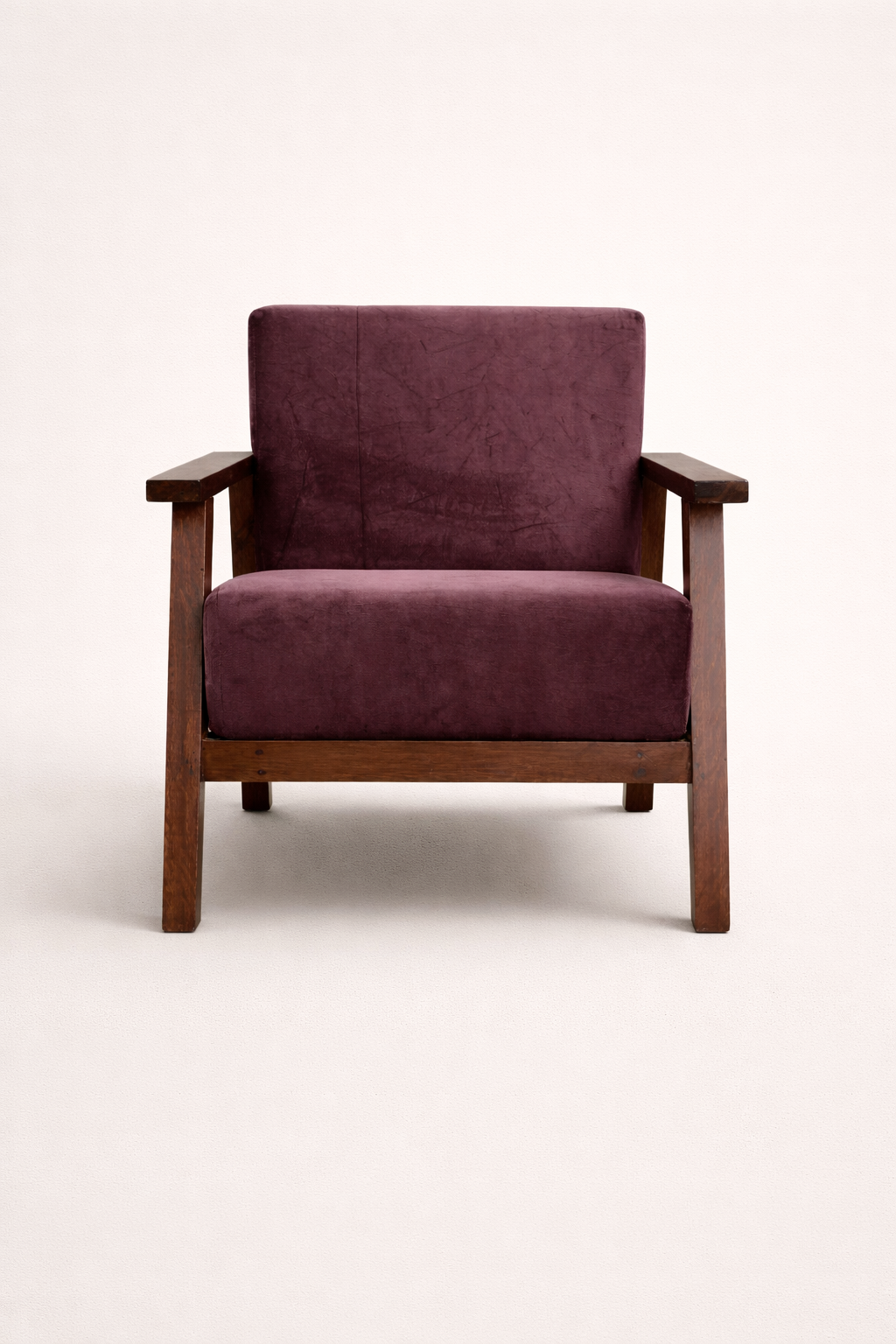 Soba One Seater Kanga — handcrafted African furniture from Kenya