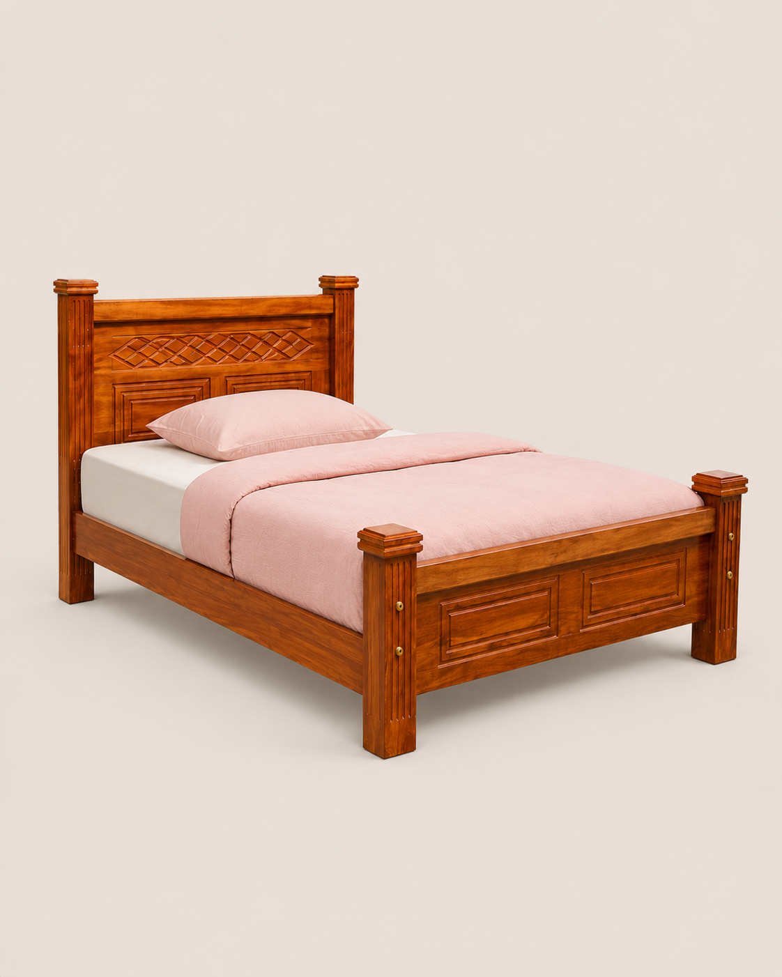 Gbawa Bed Frame — handcrafted African furniture from Kenya