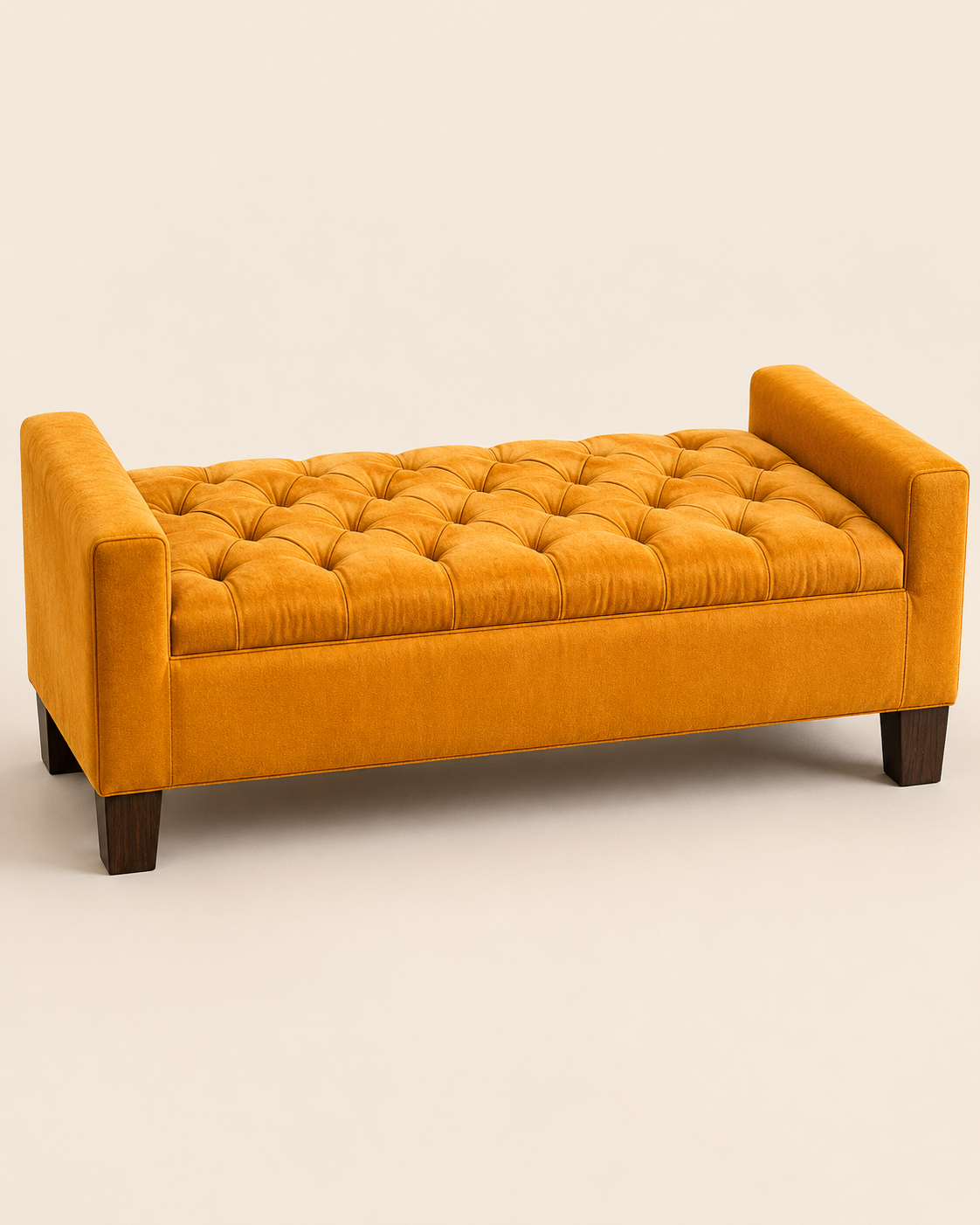 Fuata Tufted Ottoman — handcrafted African furniture from Kenya