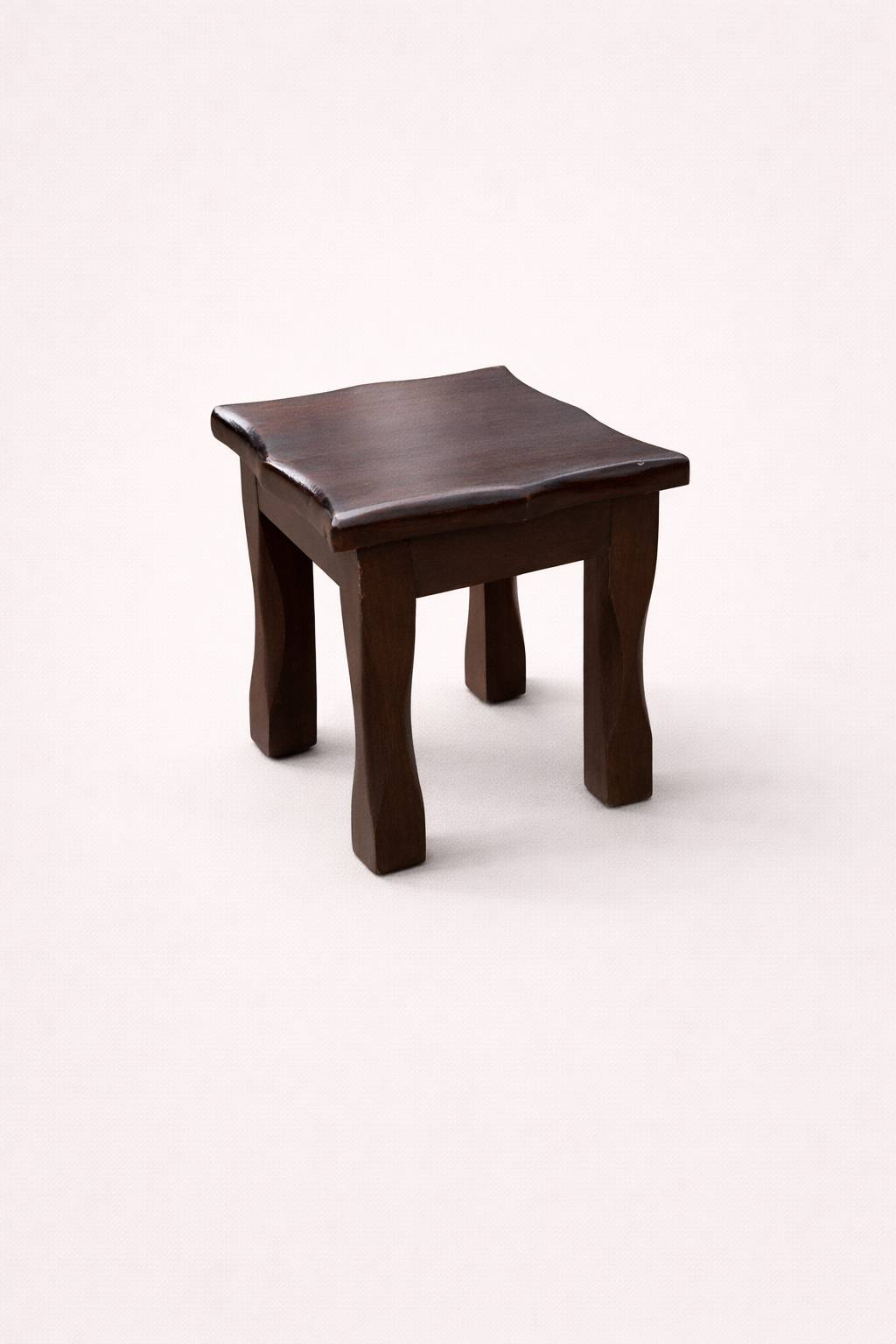 Kolwa Sculpted Stool — handcrafted African furniture from Kenya