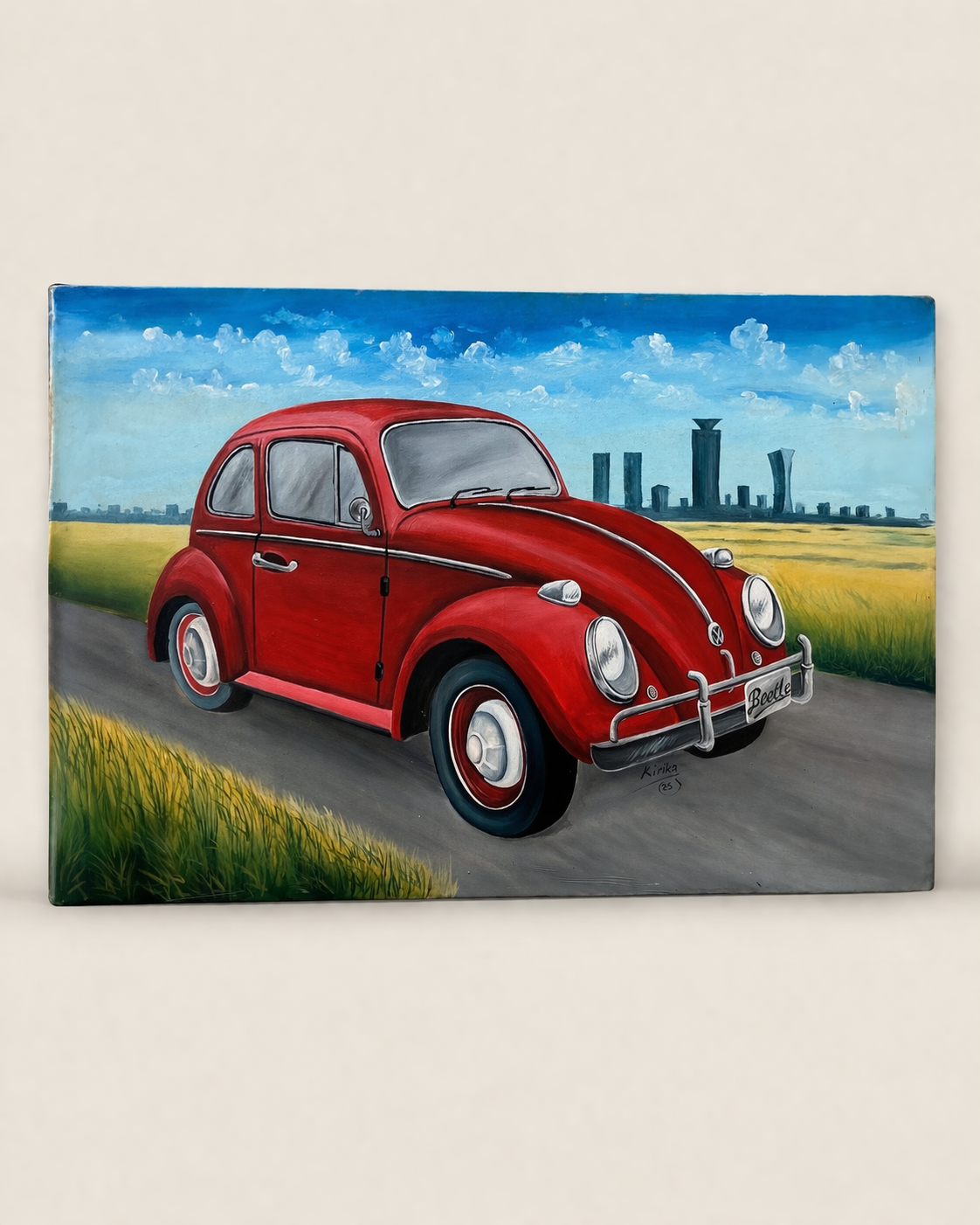 Bettle Car (paint) Natafuta Urban Canvas — handcrafted African furniture from Kenya