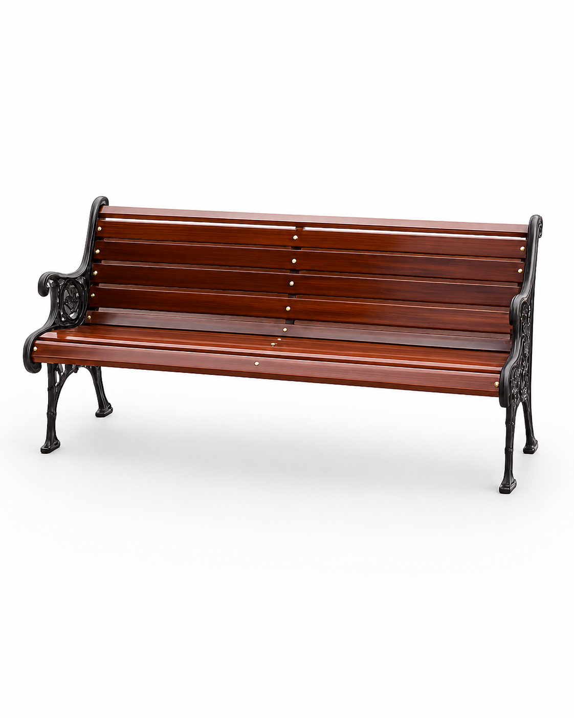 Cafaru Garden Bench — handcrafted African outdoor from Kenya