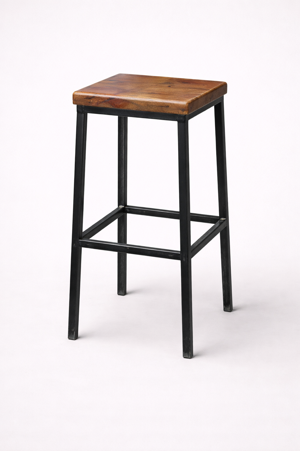 Mizizi Cypress Bar Stool — handcrafted African furniture from Kenya