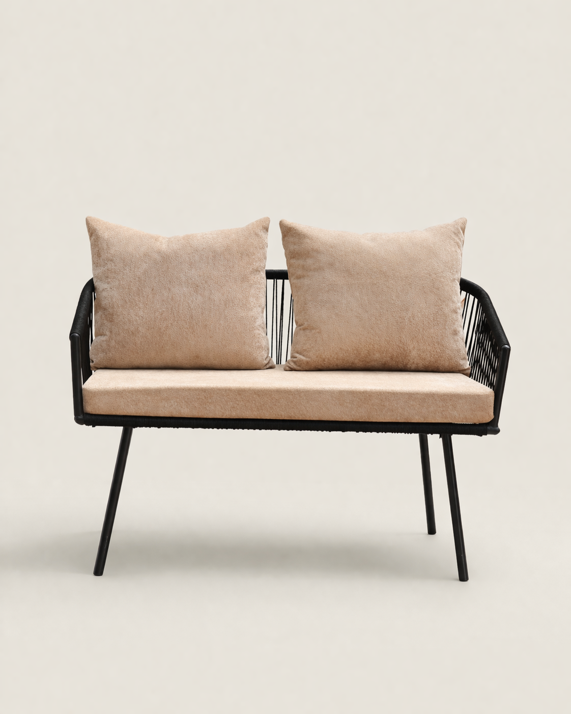 Balcony Seat: Kanga Two-Seater — handcrafted African outdoor from Kenya