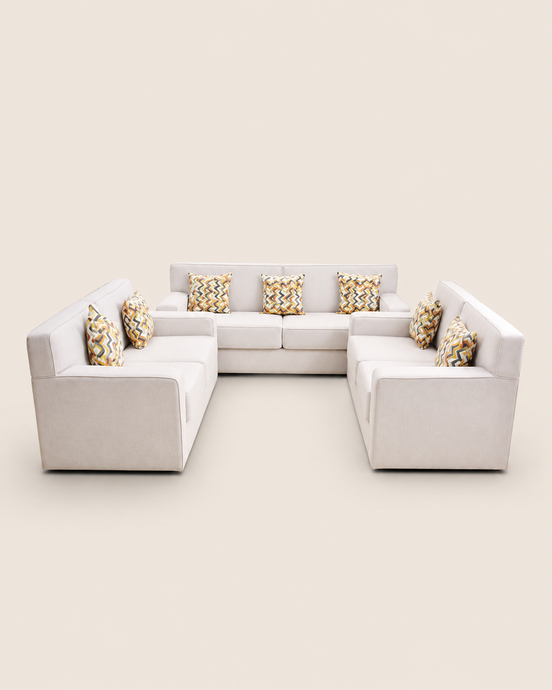 Spring cushion Kipande Sectional — handcrafted African furniture from Kenya