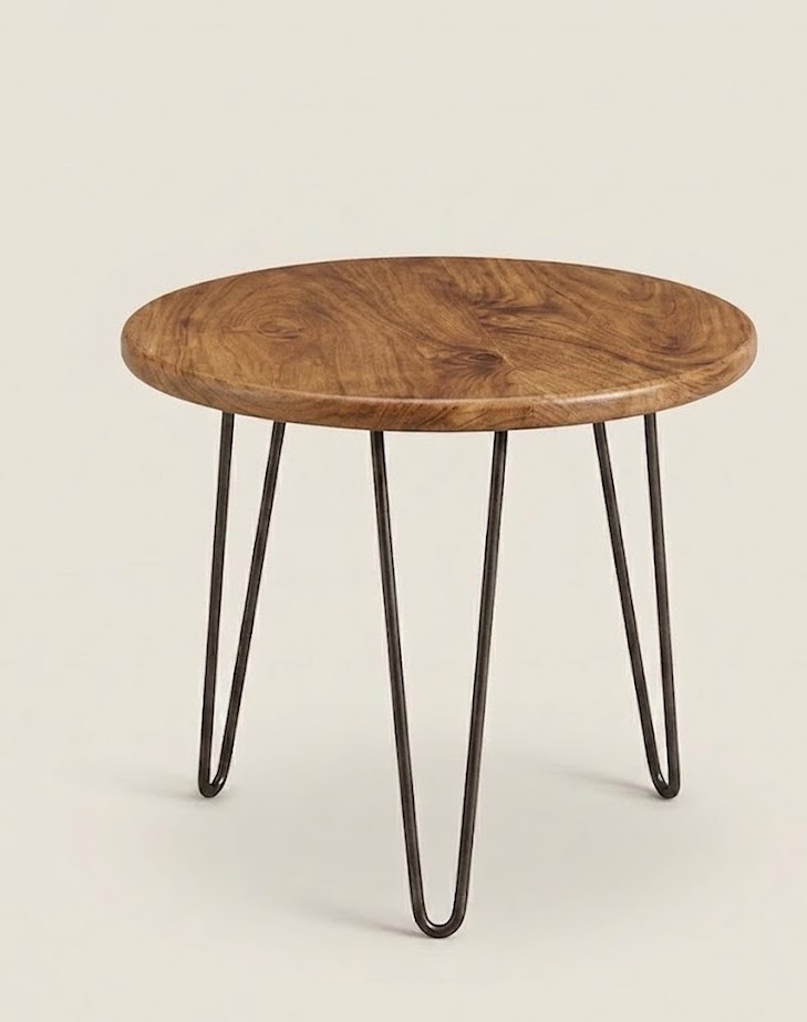Dafina Mango Wood Side Table — handcrafted African furniture from Kenya