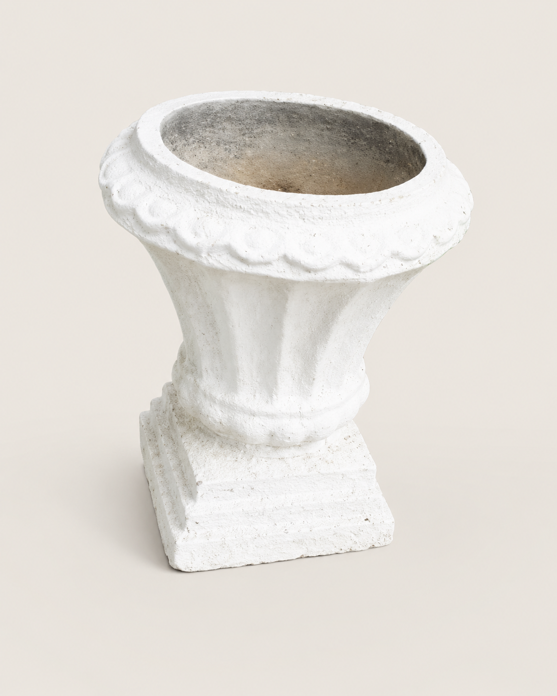 Efuwe Concrete Urn — handcrafted African outdoor from Kenya