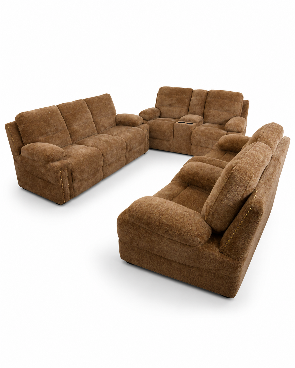 Jabali Recliner Sofa Set — handcrafted African furniture from Kenya