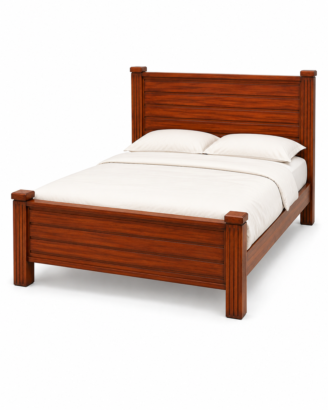 6 by 6 Bini Bedstead — handcrafted African furniture from Kenya