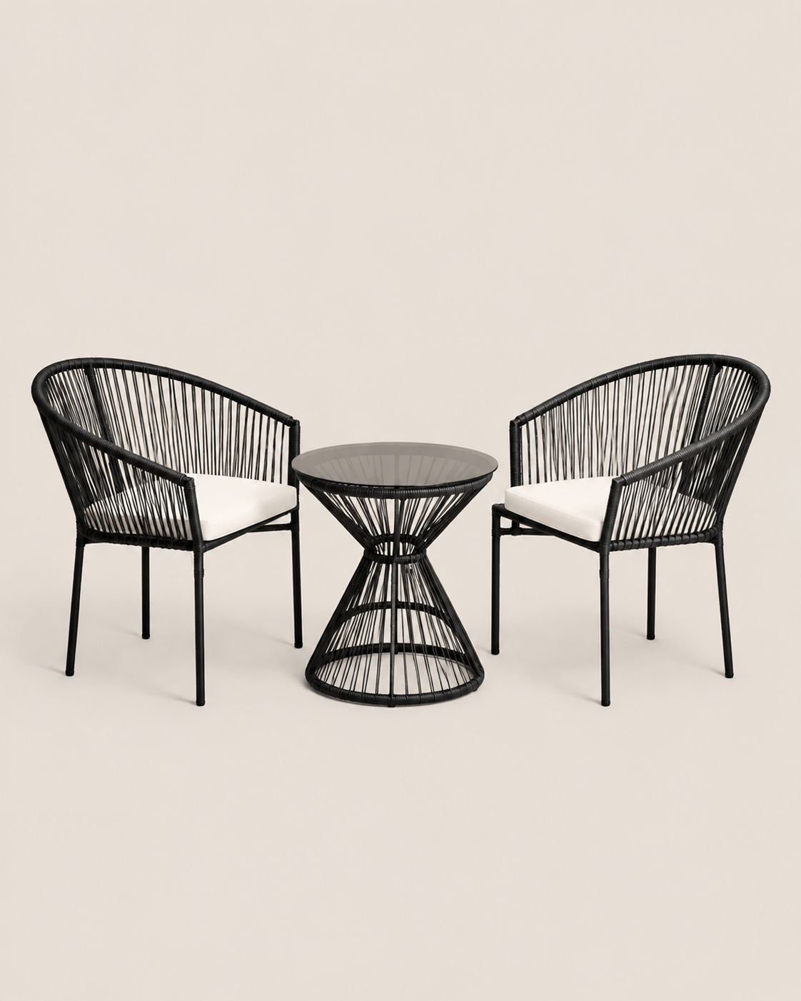 Bafana Bistro Set — handcrafted African outdoor from Kenya