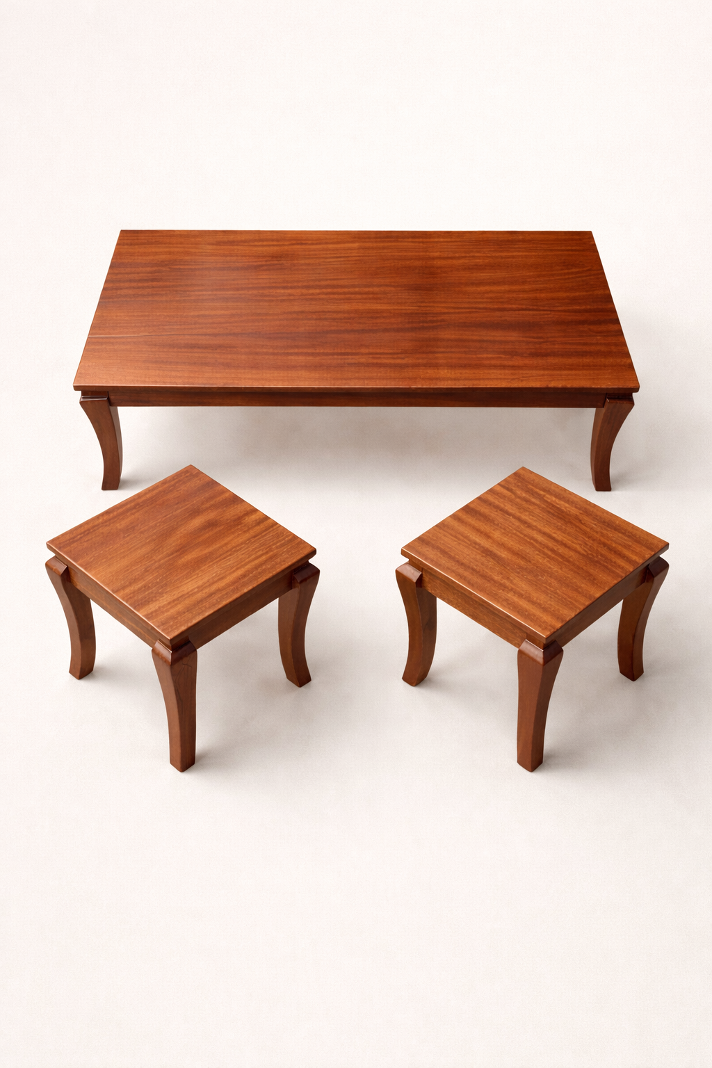 Kikwetu Coffee table Set — handcrafted African furniture from Kenya